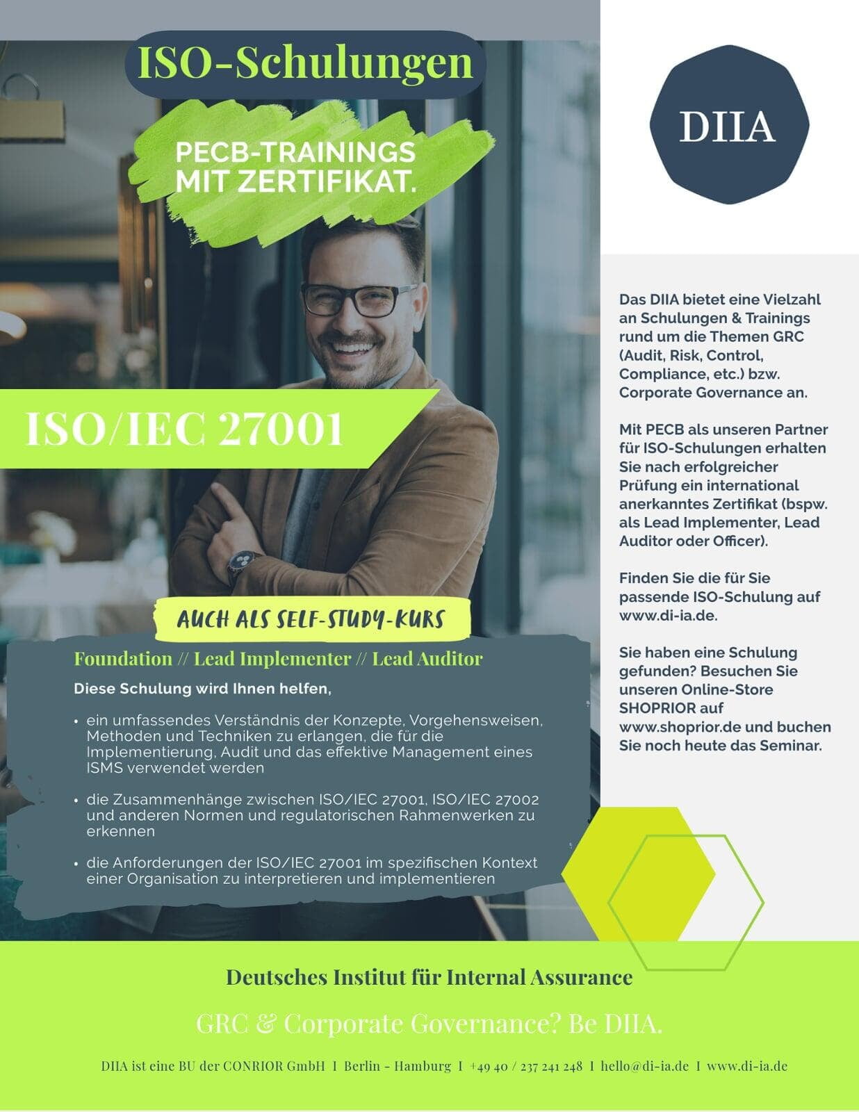 ISO 27001 / ISO 27002 / ISO 27005 / ISO 27035